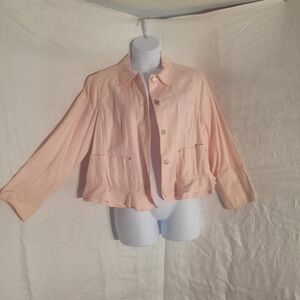 Cato Light Pink Utility Jacket